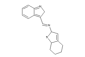 Image of 2,4,5,6,7,7a-hexahydrobenzothiophen-2-yl(2H-indol-3-ylmethylene)amine