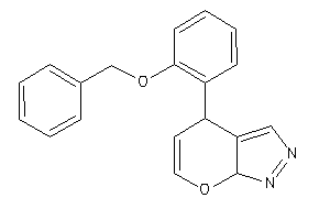 4-(2-benzoxyphenyl)-4,7a-dihydropyrano[2,3-c]pyrazole