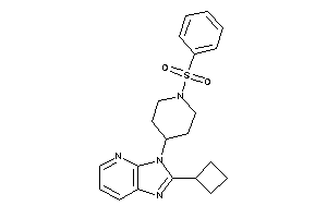 3-(1-besyl-4-piperidyl)-2-cyclobutyl-imidazo[4,5-b]pyridine