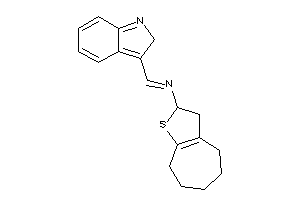 3,4,5,6,7,8-hexahydro-2H-cyclohepta[b]thiophen-2-yl(2H-indol-3-ylmethylene)amine