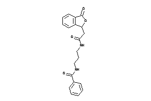 N-[3-[(2-phthalidylacetyl)amino]propyl]benzamide