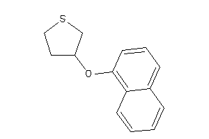 Image of 3-(1-naphthoxy)tetrahydrothiophene