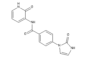 4-(2-keto-4-imidazolin-1-yl)-N-(2-keto-1H-pyridin-3-yl)benzamide