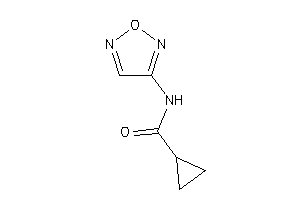 Image of N-furazan-3-ylcyclopropanecarboxamide
