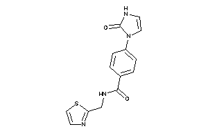 4-(2-keto-4-imidazolin-1-yl)-N-(thiazol-2-ylmethyl)benzamide