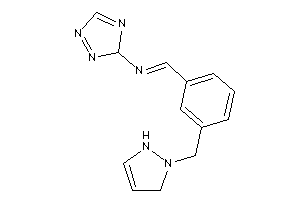 Image of [3-(3-pyrazolin-1-ylmethyl)benzylidene]-(3H-1,2,4-triazol-3-yl)amine