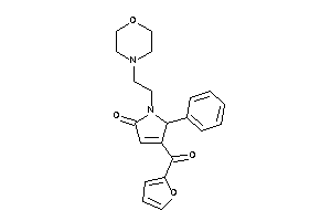 4-(2-furoyl)-1-(2-morpholinoethyl)-5-phenyl-3-pyrrolin-2-one