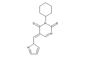 3-cyclohexyl-5-(2H-pyrrol-2-ylmethylene)-2-thioxo-pyrimidin-4-one