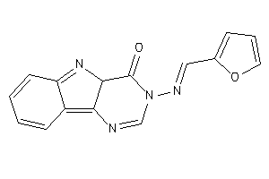 3-(2-furfurylideneamino)-4aH-pyrimido[5,4-b]indol-4-one