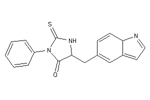 Image of 5-(7aH-indol-5-ylmethyl)-3-phenyl-2-thioxo-4-imidazolidinone