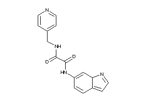 N'-(7aH-indol-6-yl)-N-(4-pyridylmethyl)oxamide