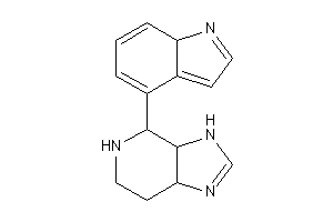 4-(7aH-indol-4-yl)-3a,4,5,6,7,7a-hexahydro-3H-imidazo[4,5-c]pyridine