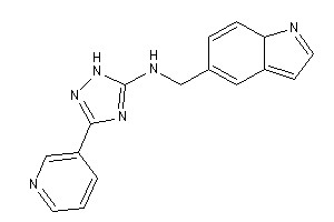 7aH-indol-5-ylmethyl-[3-(3-pyridyl)-1H-1,2,4-triazol-5-yl]amine