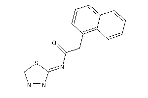 2-(1-naphthyl)-N-(2H-1,3,4-thiadiazol-5-ylidene)acetamide