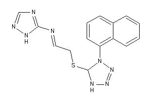 Image of 2-[[4-(1-naphthyl)-1,5-dihydrotetrazol-5-yl]thio]ethylidene-(1H-1,2,4-triazol-5-yl)amine