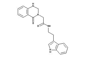 N-[2-(1H-indol-3-yl)ethyl]-2-(4-keto-1,2-dihydroquinazolin-3-yl)acetamide