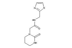 2-(2-ketohexahydropyrimidin-1-yl)-N-(thiazol-2-ylmethyl)acetamide