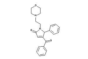 Image of 4-benzoyl-1-(2-morpholinoethyl)-5-phenyl-3-pyrrolin-2-one