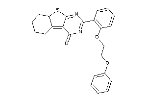 2-[2-(2-phenoxyethoxy)phenyl]-6,7,8,8a-tetrahydro-5H-benzothiopheno[2,3-d]pyrimidin-4-one