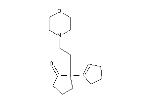 2-cyclopenten-1-yl-2-(2-morpholinoethyl)cyclopentanone