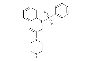N-(2-keto-2-piperazino-ethyl)-N-phenyl-benzenesulfonamide