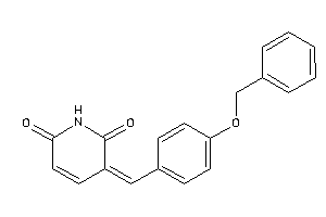 Image of 3-(4-benzoxybenzylidene)pyridine-2,6-quinone