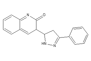 3-(5-phenyl-2-pyrazolin-3-yl)-3H-quinolin-2-one