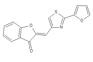 Image of 2-[[2-(2-furyl)thiazol-4-yl]methylene]coumaran-3-one