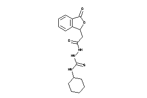 1-cyclohexyl-3-[(2-phthalidylacetyl)amino]thiourea