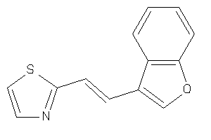 2-[2-(benzofuran-3-yl)vinyl]thiazole
