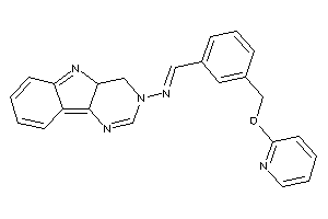 4,4a-dihydropyrimido[5,4-b]indol-3-yl-[3-(2-pyridyloxymethyl)benzylidene]amine