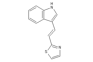 2-[2-(1H-indol-3-yl)vinyl]thiazole
