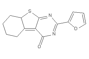 Image of 2-(2-furyl)-6,7,8,8a-tetrahydro-5H-benzothiopheno[2,3-d]pyrimidin-4-one
