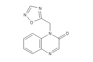 1-(1,2,4-oxadiazol-5-ylmethyl)quinoxalin-2-one