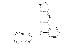 2-(imidazo[1,2-a]pyridin-2-ylmethoxy)-N-(2H-1,3,4-thiadiazol-5-ylidene)benzamide