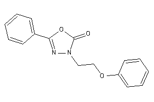 3-(2-phenoxyethyl)-5-phenyl-1,3,4-oxadiazol-2-one