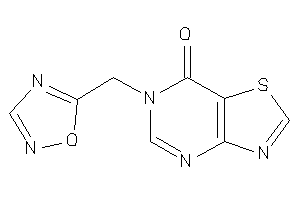 6-(1,2,4-oxadiazol-5-ylmethyl)thiazolo[4,5-d]pyrimidin-7-one