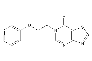 Image of 6-(2-phenoxyethyl)thiazolo[4,5-d]pyrimidin-7-one