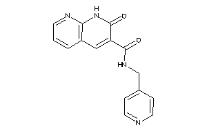Image of 2-keto-N-(4-pyridylmethyl)-1H-1,8-naphthyridine-3-carboxamide