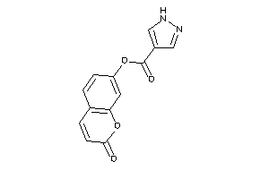 1H-pyrazole-4-carboxylic Acid (2-ketochromen-7-yl) Ester