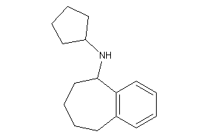 Cyclopentyl(6,7,8,9-tetrahydro-5H-benzocyclohepten-9-yl)amine
