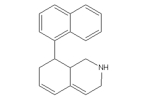 8-(1-naphthyl)-1,2,3,7,8,8a-hexahydroisoquinoline