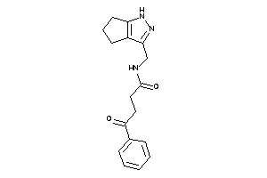 Image of 4-keto-4-phenyl-N-(1,4,5,6-tetrahydrocyclopenta[c]pyrazol-3-ylmethyl)butyramide