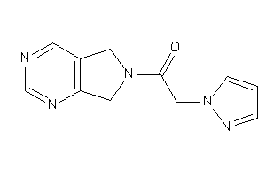 1-(5,7-dihydropyrrolo[3,4-d]pyrimidin-6-yl)-2-pyrazol-1-yl-ethanone