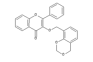 Image of 3-(4H-1,3-benzodioxin-8-ylmethoxy)-2-phenyl-chromone