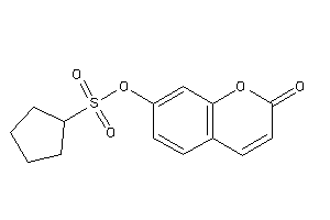 Cyclopentanesulfonic Acid (2-ketochromen-7-yl) Ester