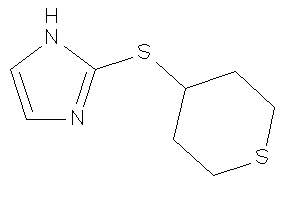 Image of 2-(tetrahydrothiopyran-4-ylthio)-1H-imidazole
