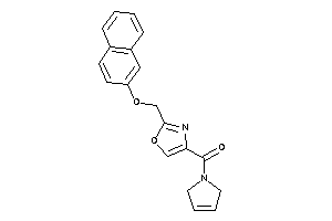 [2-(2-naphthoxymethyl)oxazol-4-yl]-(3-pyrrolin-1-yl)methanone