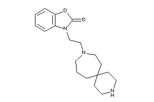 3-[2-(3,10-diazaspiro[5.6]dodecan-10-yl)ethyl]-1,3-benzoxazol-2-one
