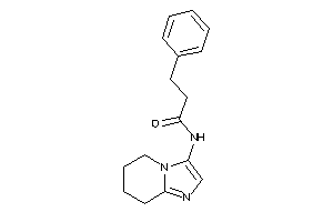 3-phenyl-N-(5,6,7,8-tetrahydroimidazo[1,2-a]pyridin-3-yl)propionamide